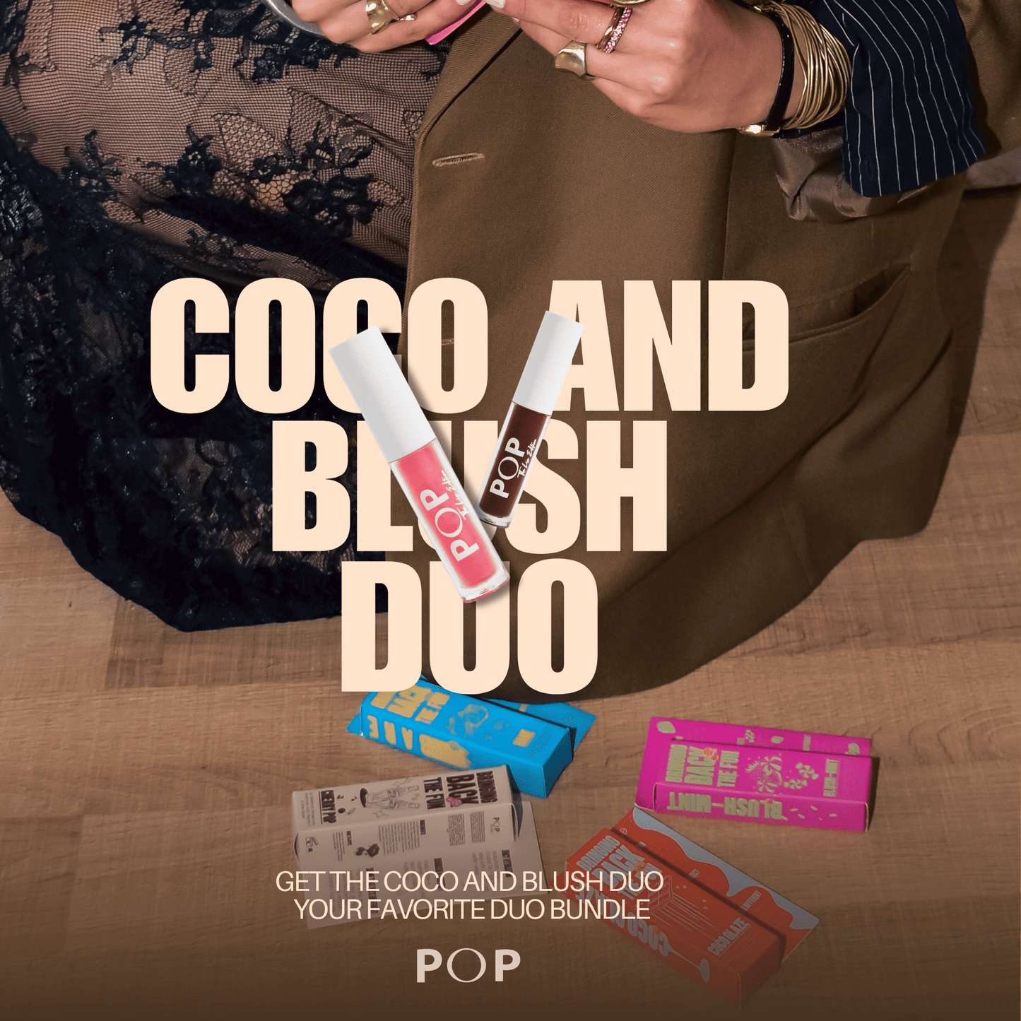 The Coco and Blush Duo ( Coco Glaze & Blush Mint )