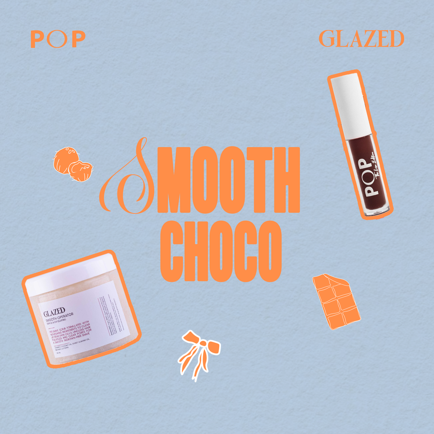 Exclusive POP X GLAZED Smooth Choco