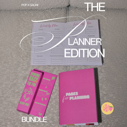 POP X GALINI "The Planner"